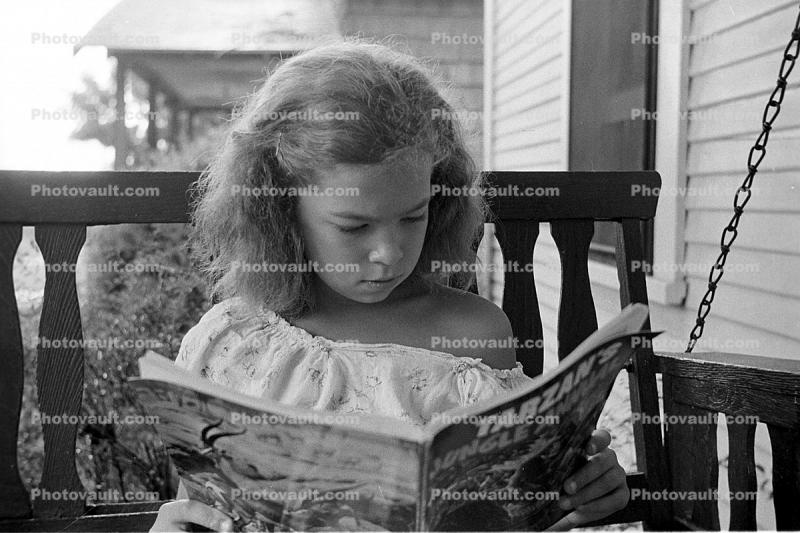 Girl Reading, Tarzan