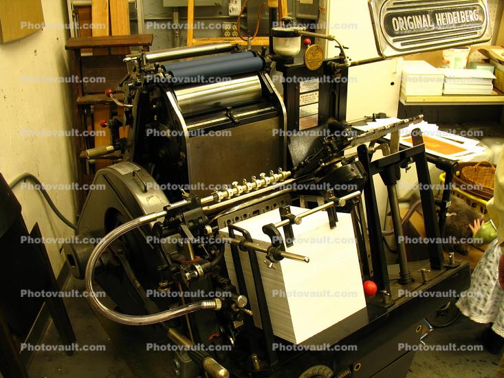 Printing Press, 1950s