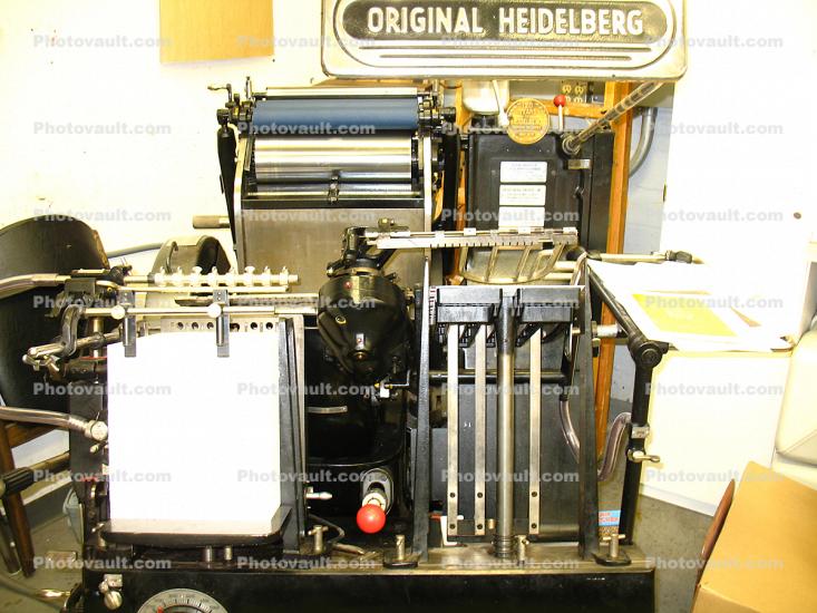 Printing Press, 1950s
