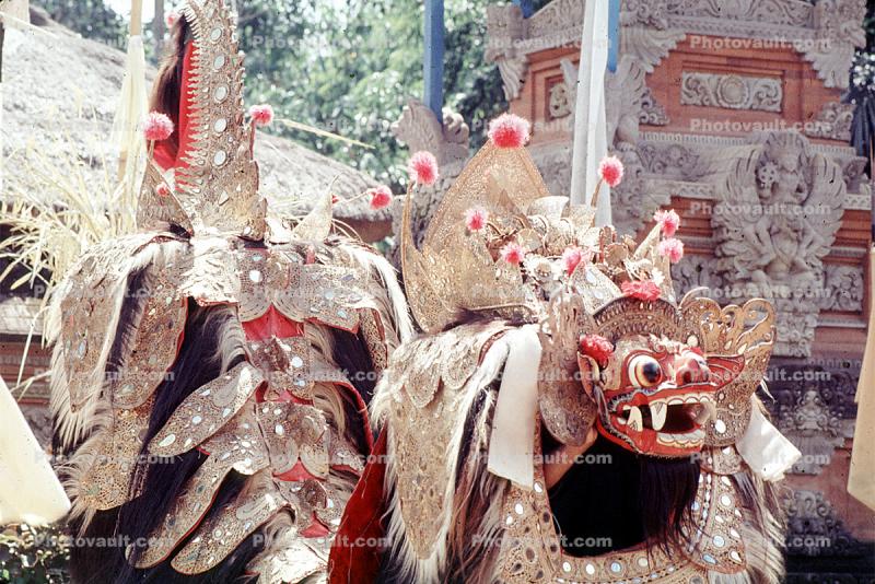 Dragon, Spirit, Bali, Indonesia, July 1971, 1970s