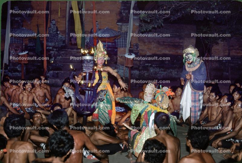 Kecak Monkey Dance, Ramayana Story, Bona Bali