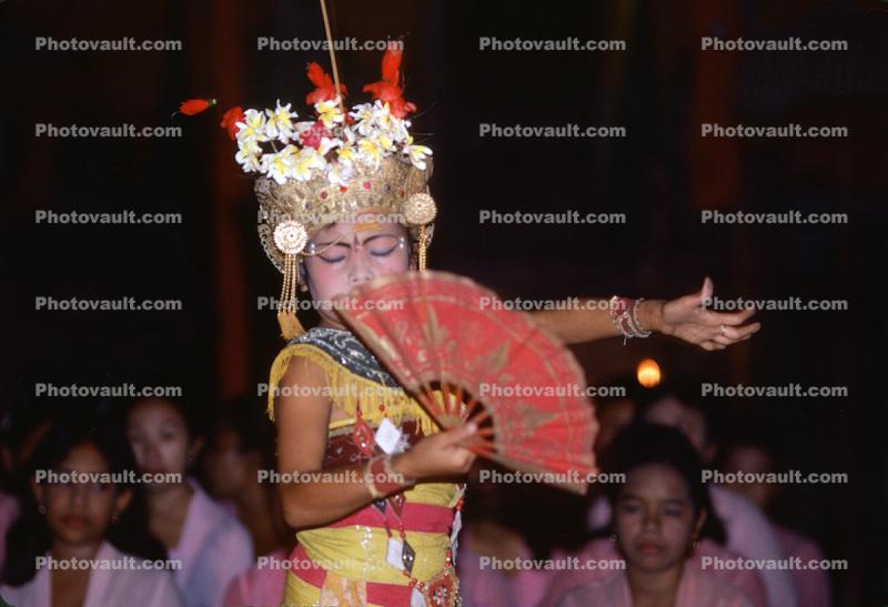 Girl in a Trance, Kecak Monkey Dance, Ramayana Story, Bona Bali