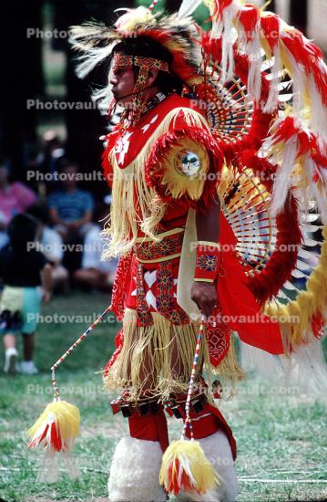American Indian, warbonnet, feathers