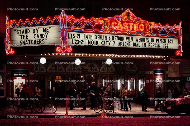 The Candy Snatchers, Castro Theater, marquee
