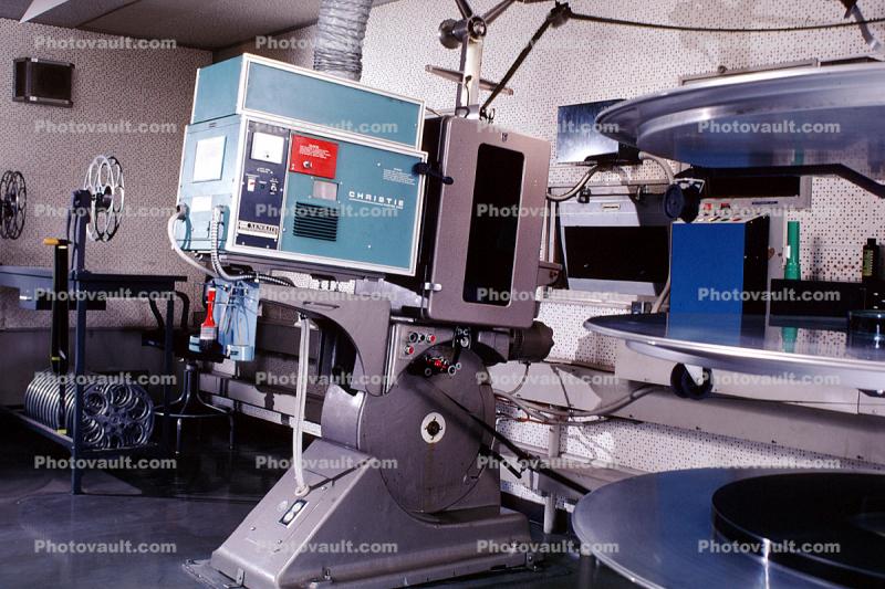 Christie Film Projector, Xenolite, Projection Booth