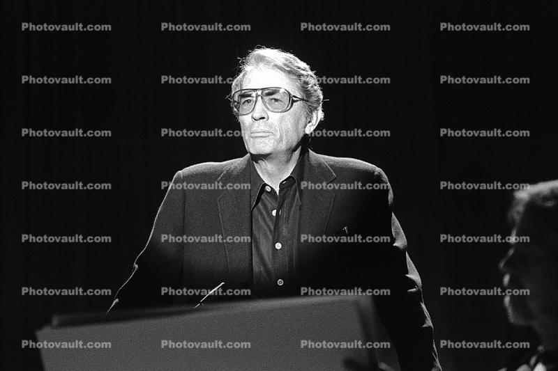 Gregory Peckn at End Hunger Network Telethon, 9 April 1983