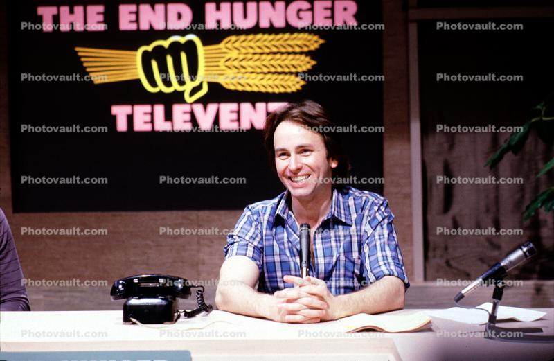 Telethon, John Ritter, telephone, End Hunger Network, 9 April 1983