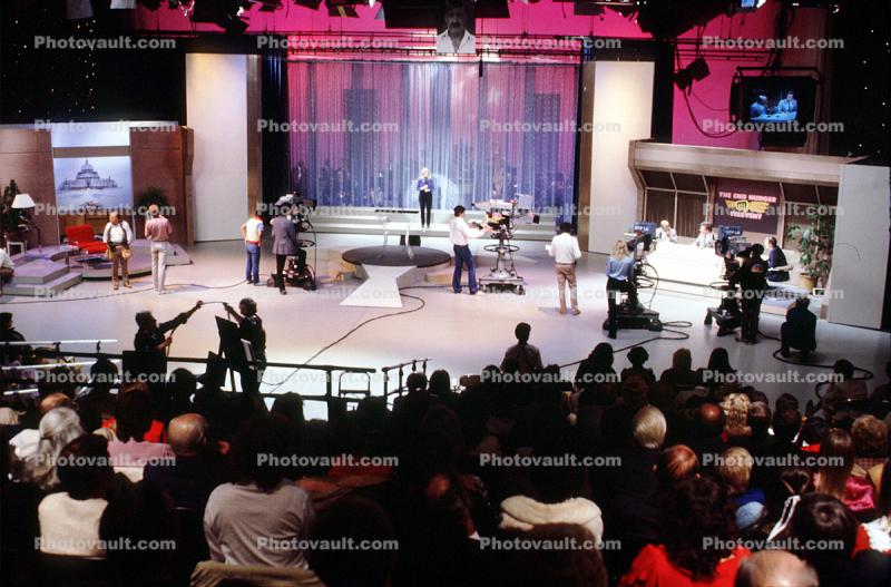 Telethon, Sound Stage, studio, Video Camera, Television Monitor, End Hunger Network, 9 April 1983