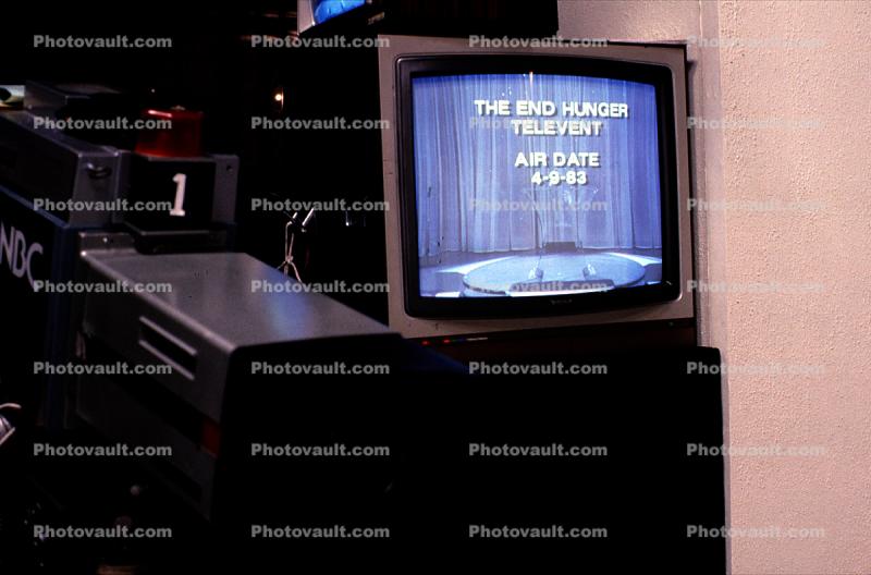 Telethon, Sound Stage, Television Screen, End Hunger Network, 9 April 1983