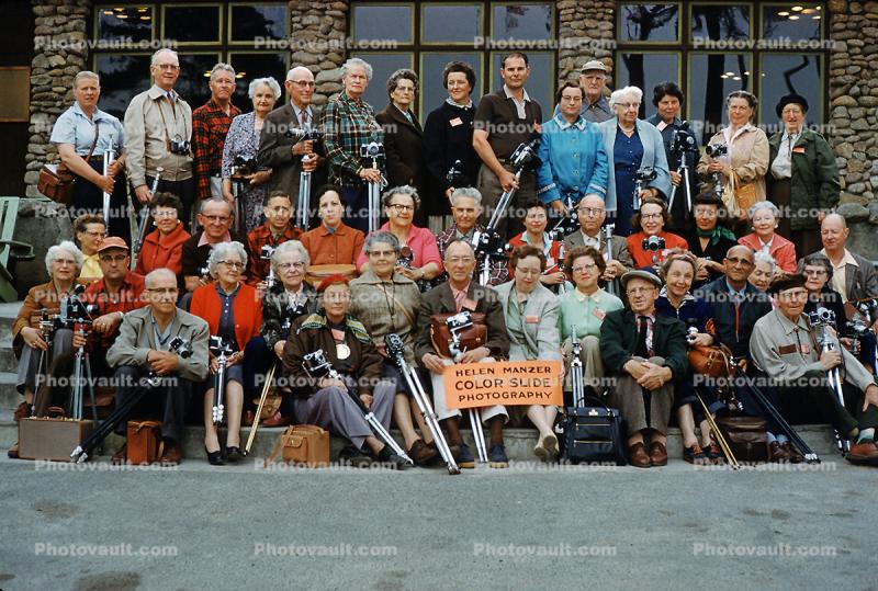 Helen Hanzer Camera Club, Group Portrait, June 1959