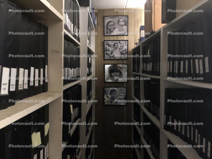 The physical film archives of Photovault
