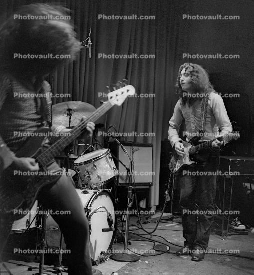 Rory Gallagher, Gerry McAvoy, Whisky-A-Go-Go, nightclub, West Hollywood, California, October 1972, 1970s