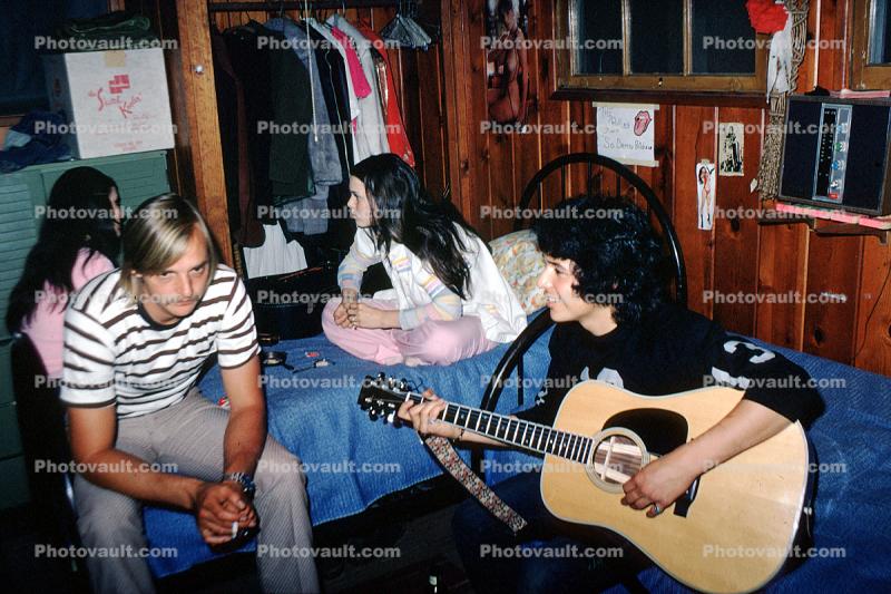 Teenagers, Guitar, May 1973, 1970s