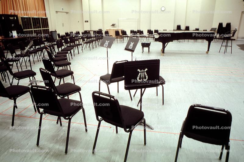 Music Stand, Practice room, Grand Piano
