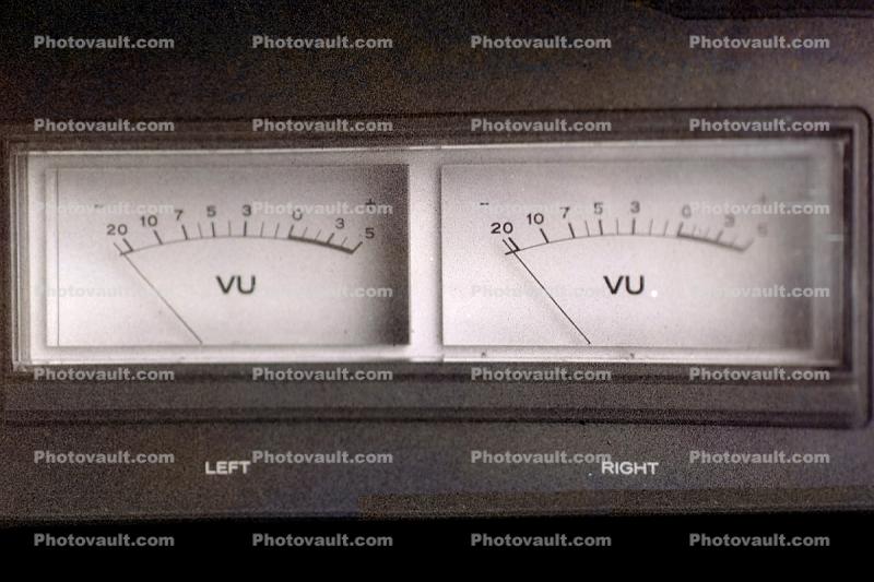 VU Meter, Tape Recorder