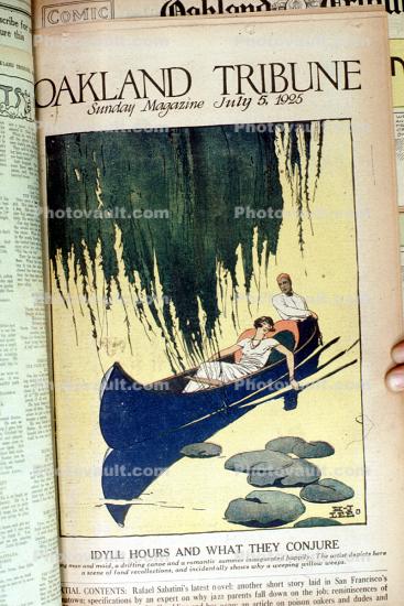 Canoe, 1925, Idyll Hours and what they Conjure, Roaring 20's