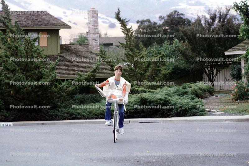 Newspaper Delivery Boy