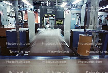 Converyer Belt, Bundle of Newspapers, May 1984