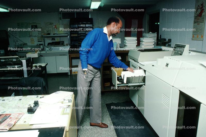 Kodak Copy Machine, Prosthetic Arm, 16 November 1988