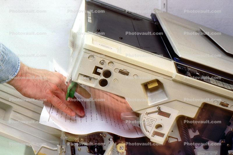 Paper Jam, Copier, August 1995