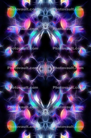 Spiky Mandala of Color Spectrum