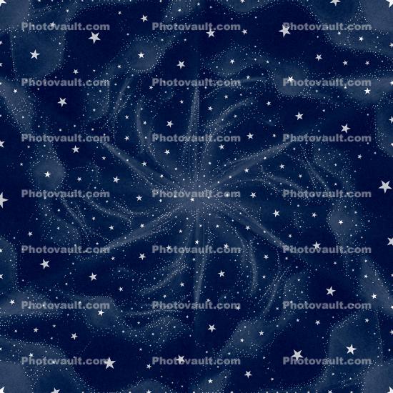 zodiac of sky spiral nebulosity