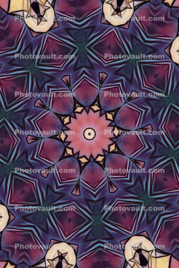 Multi Star Spike Mandala