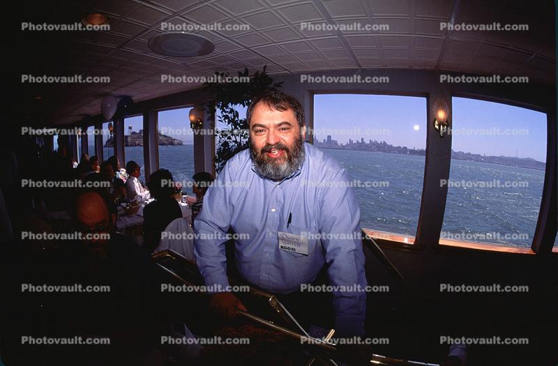 Radio Personality Duane Garrett, KGO Luncheon, Event, 30 April 1993, 1990s