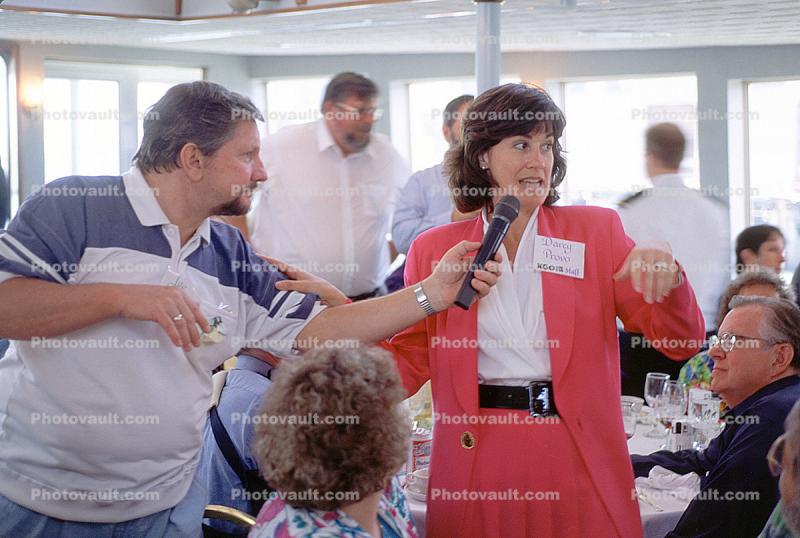 Lee Rodgers, Darcy Provo, KGO Luncheon, Event, 30 April 1993, 1990s