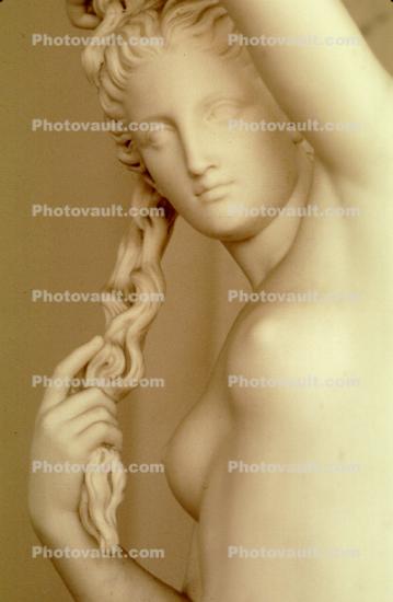 Marble Sculpture of a Woman, armpit