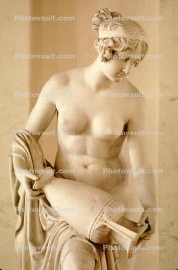 Marble Sculpture of a Woman