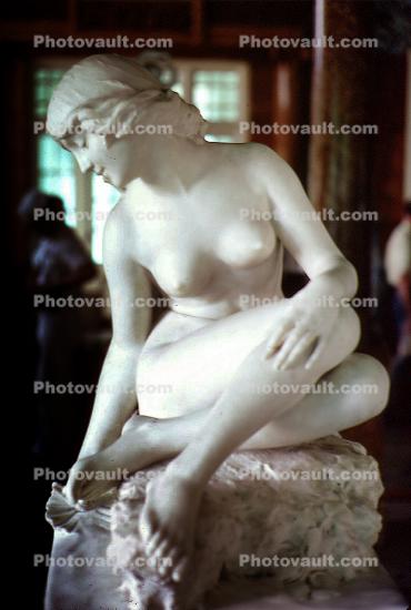 Marble Sculpture, Woman, Female
