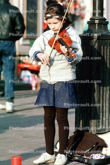Girl Playing Violin