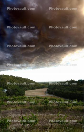 Clouds over the Valley, Vortex-Mountain, Hill