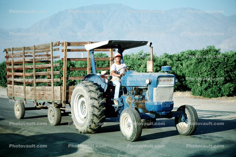 Ford, Tractor, trailer, Coachella Valley, California