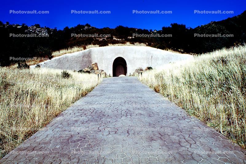 pathway, brick, walkway, cave, Jarvis Winery, Napa
