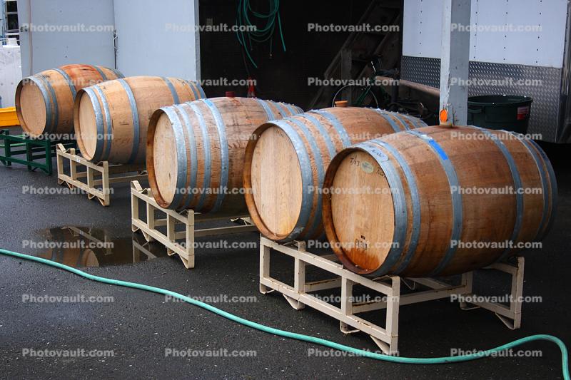 Wine Barrel, Wood, Wooden Barrels, Fermenting Tanks