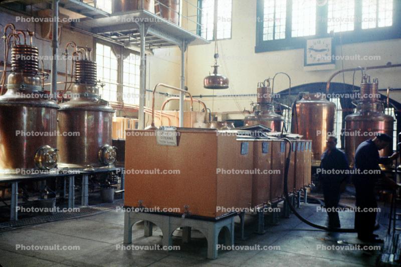 Copper Fermenting Tanks