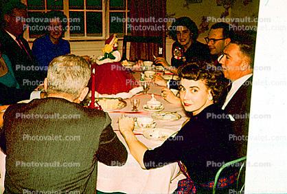 Family Dinner Party, 1940s