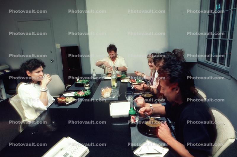 Formal Dinner at 1045 17th Street, WKPI Studio, 1980s