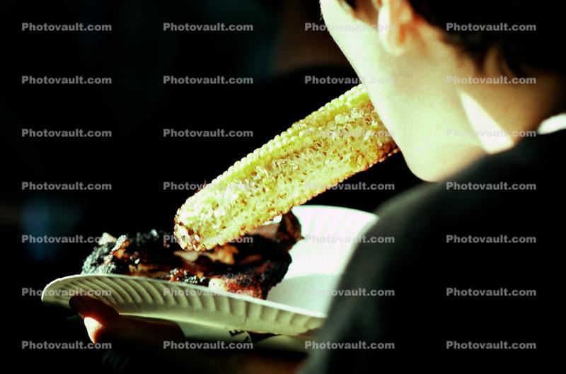 Roasted Corn, Eating, Consumption