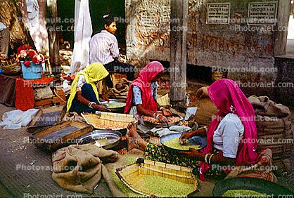 Women working with Food