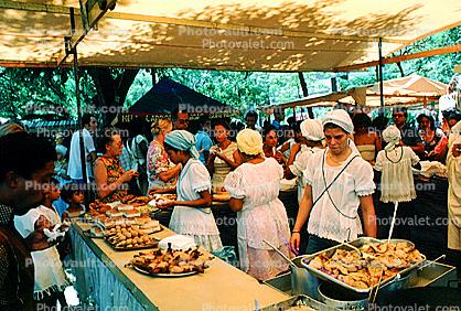 Women, Cooked Meat, Deep Fried, Rio de Janeiro, deep-fried