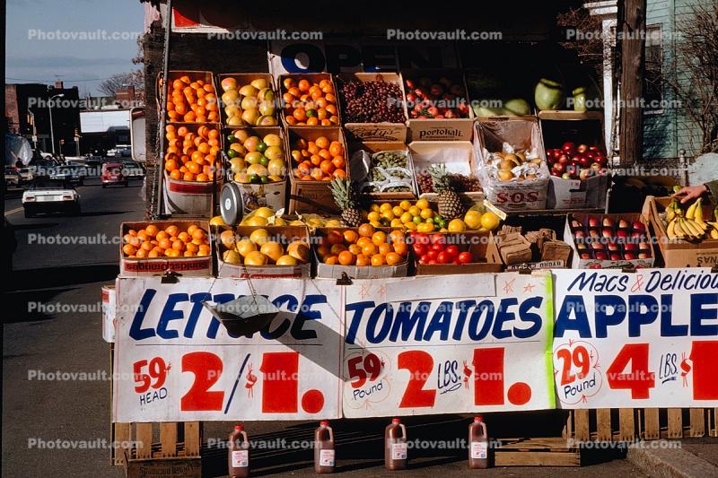 Fruit Stand, Produce