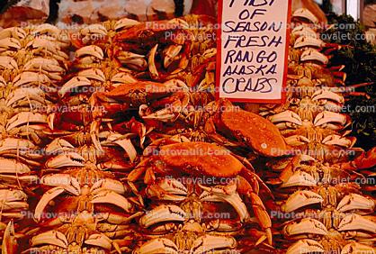 Rango Alaska Crabs, Farmers Market, steamed, seafood, shellfish