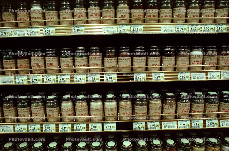 Spice Rack, Grocery Aisle, Supermarket, Supermarket Aisles