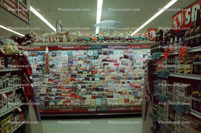 Greeting Cards, Grocery Aisle, Supermarket, Supermarket Aisles