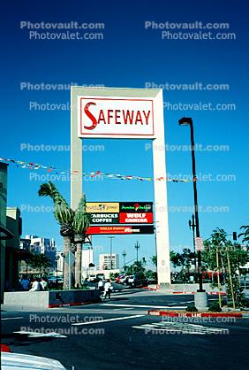 Safeway Sign Tower, supermarket