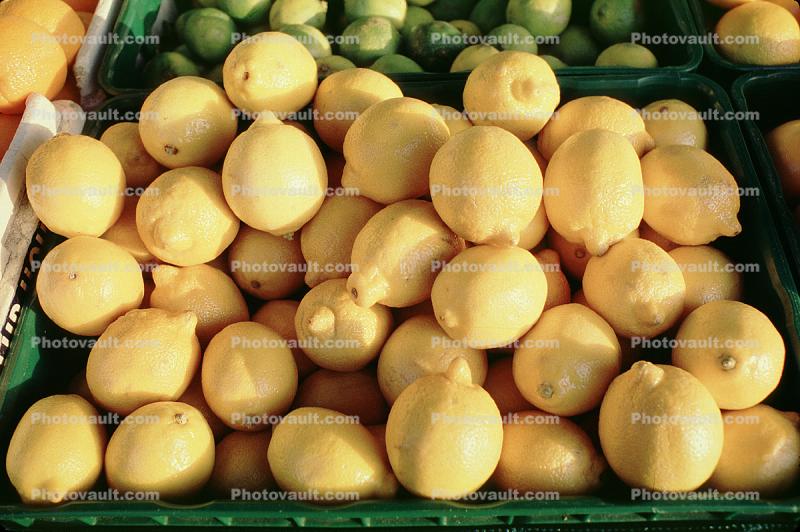 Lemons, texture, background