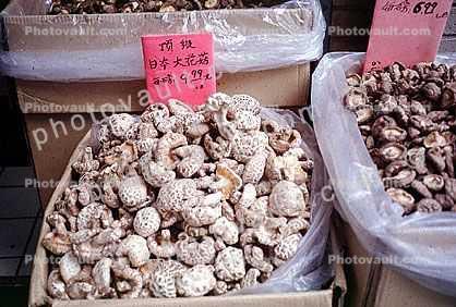 Mushrooms, Chinese Market